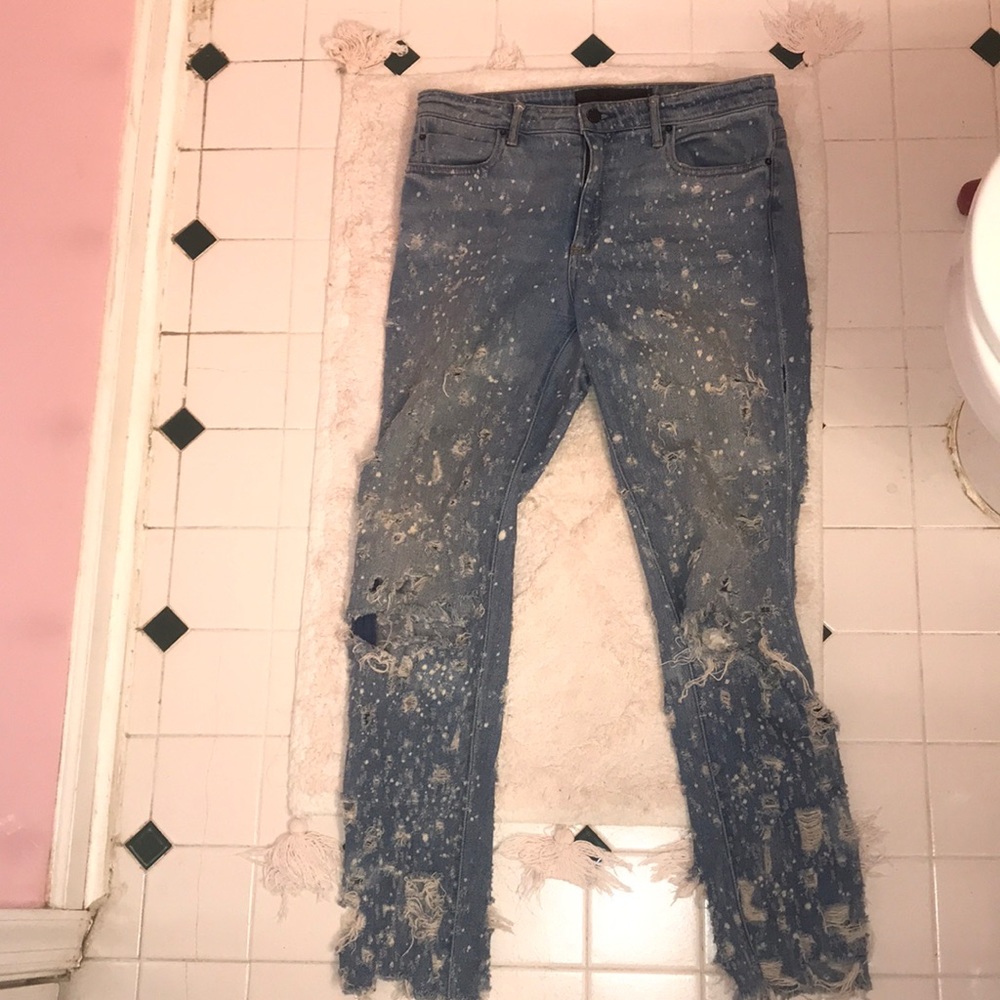 Alexander Wang Shredded Jeans